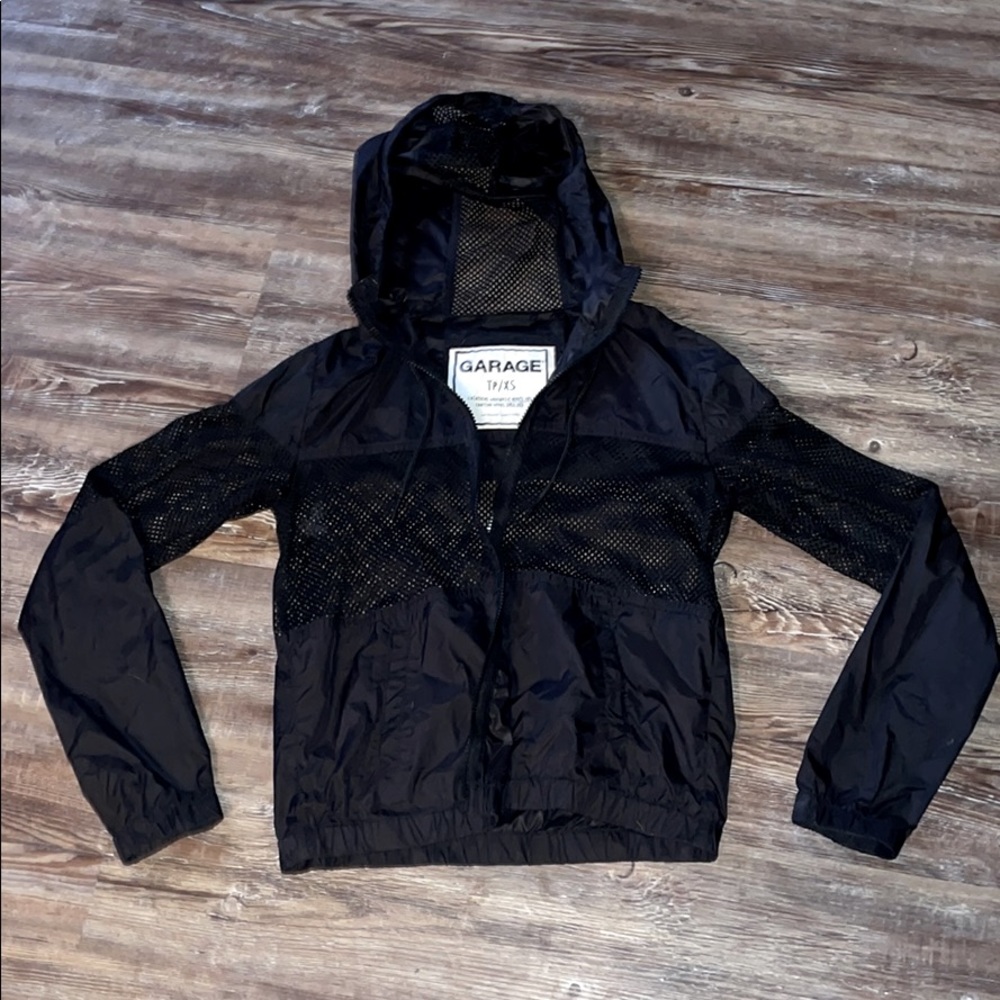 Size XS Garage Windbreaker Jacket